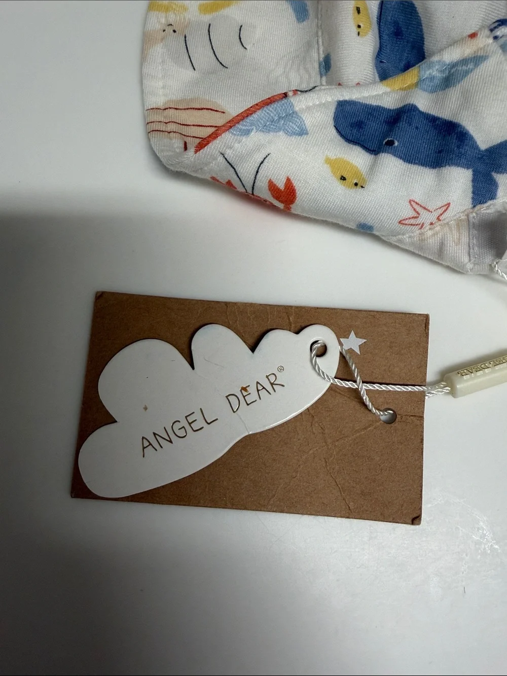 Angel Dear Ocean Print Baby Sun Hat